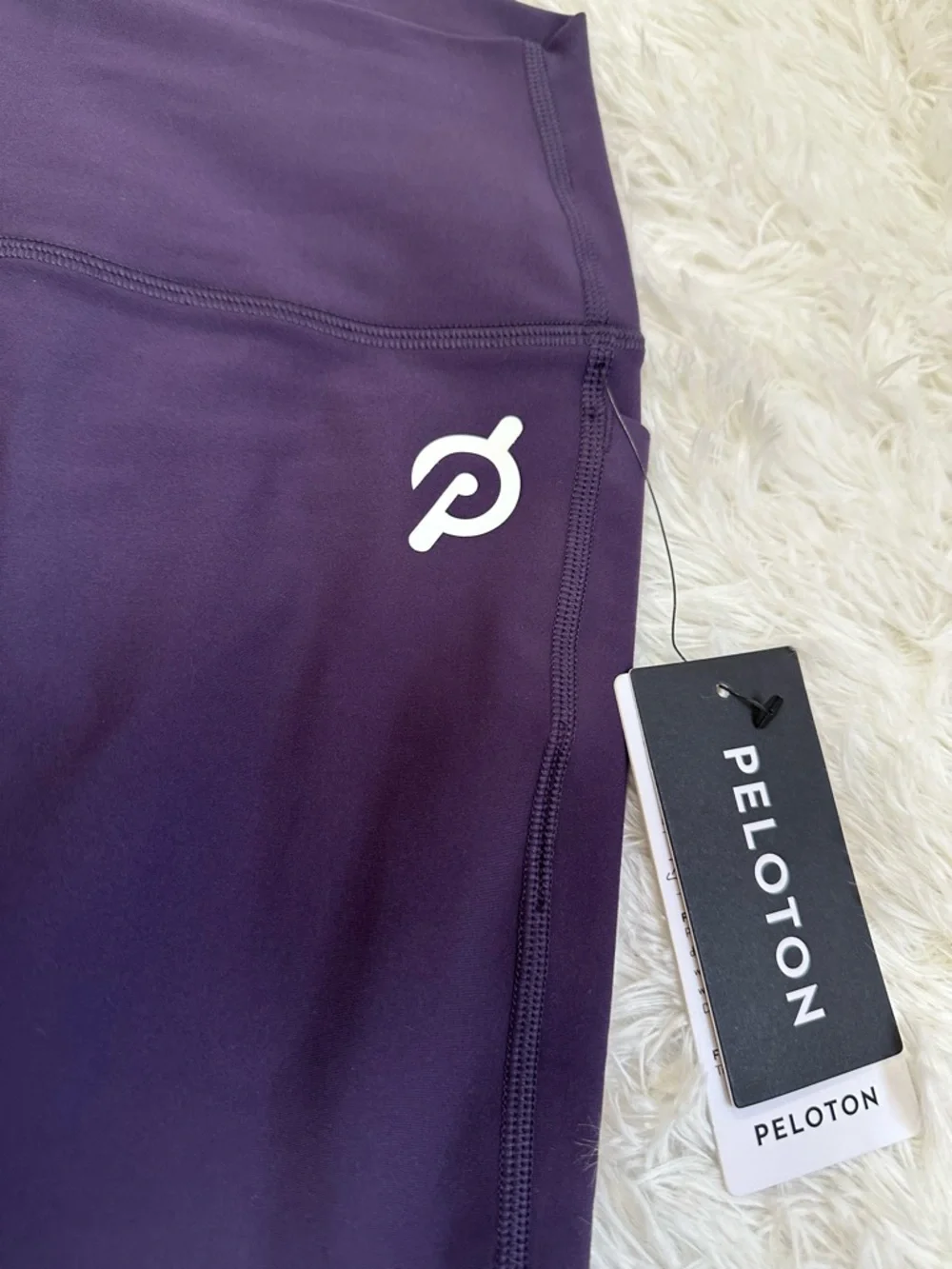 Peloton Leggings Cadent  Purple High-Waist Pockets Sport Workout Yoga  Small - Picture 7 of 8